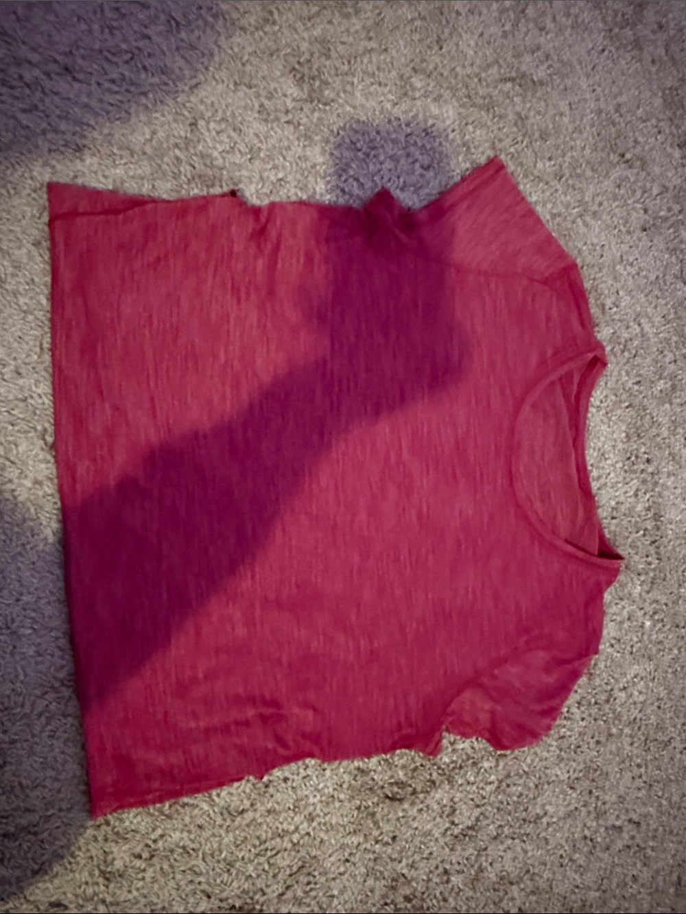 lululemon athletica Short Sleeve Crewneck Top - Burgundy
